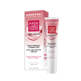 Hada Labo Tokyo Anti- Aging Deep wrinkle corrector eye and mouth cream for day and night use 