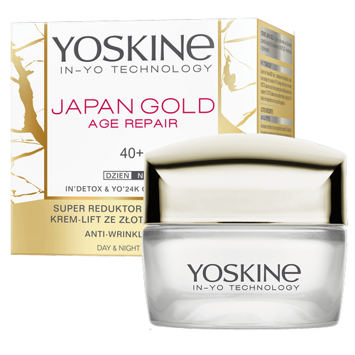 Yoskine Japan Gold Krem day and night cream 40+