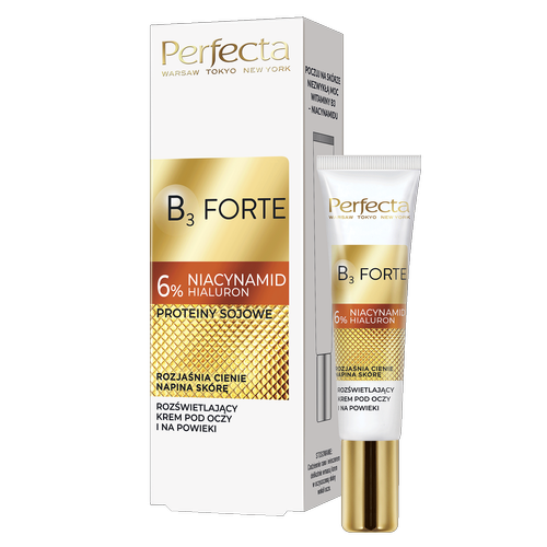 Perfecta B3 Forte illuminating under-eye and eyelid cream