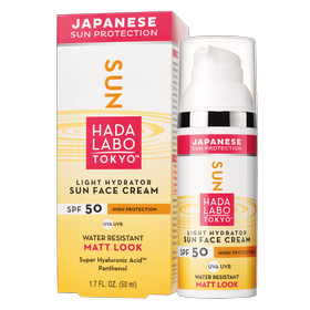 Hada Labo Tokyo Sun Water-resistant moisturising face cream SPF 50