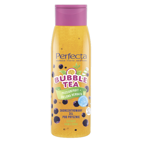 Perfecta Bubble Tea concentrated shower gel Passionfruit + Green Tea