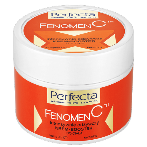 Perfecta Fenomen C Body booster cream: deep nourishment and improved resilience.